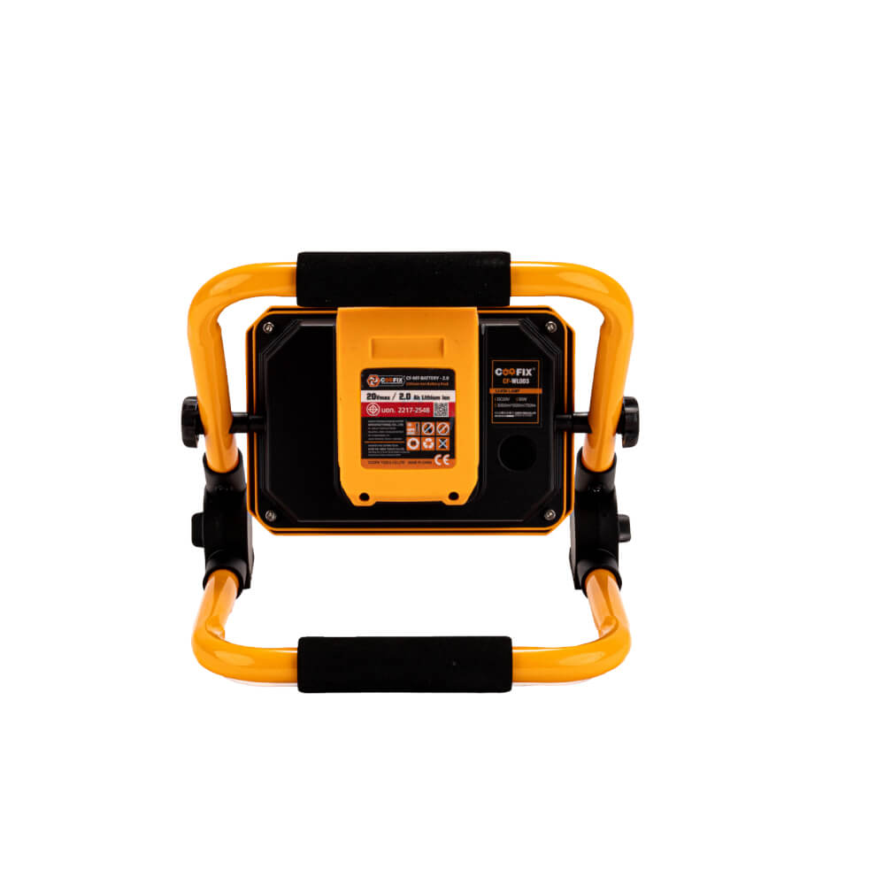 สปอร์ตไลท์ภายนอก LED COOFIX รุ่น CF-WL003 แบตเตอรี่ 2.0AH 20V 750 ลูเมน WHITE_2